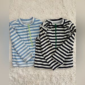 Set of 2 Primary Striped Rashguards